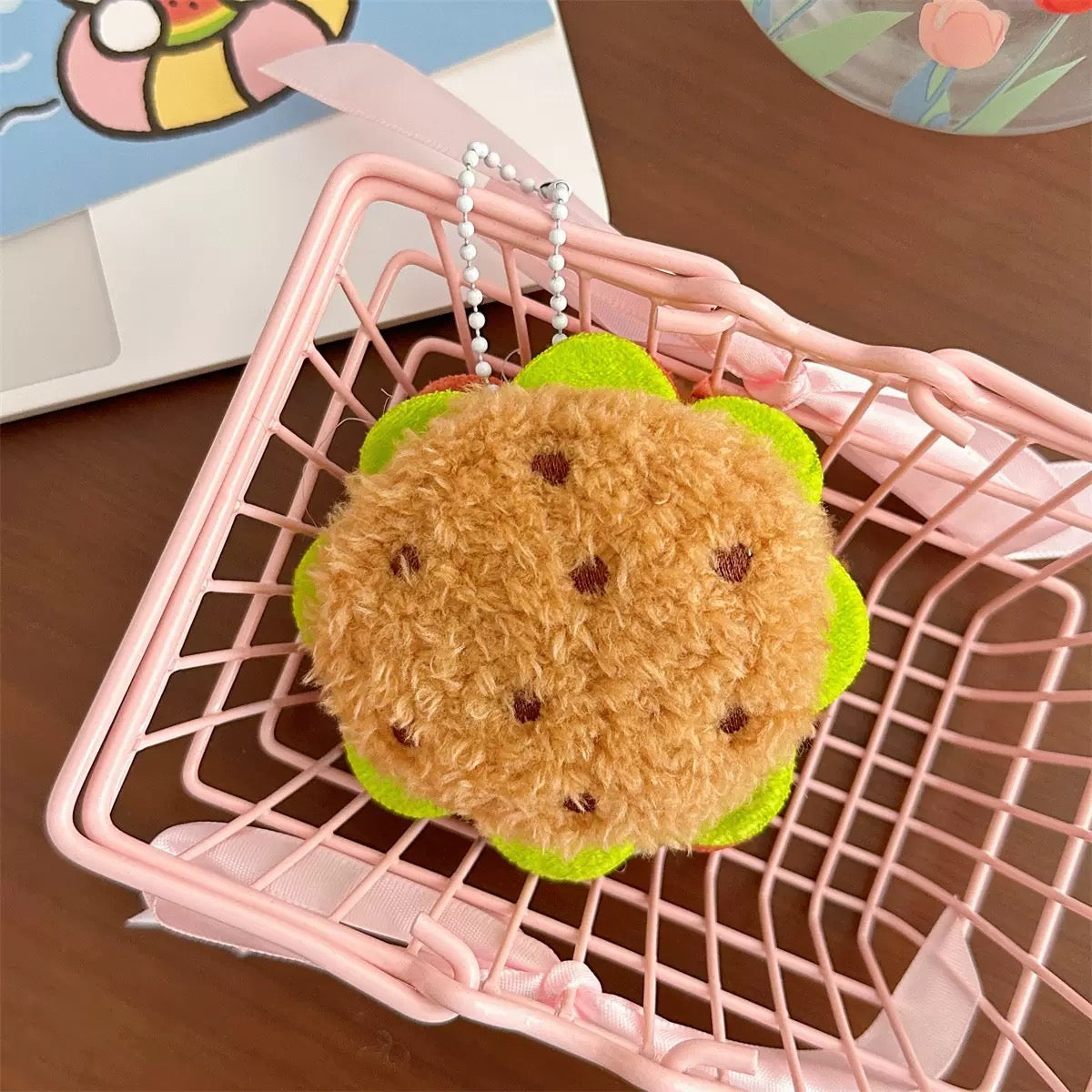 ケーキのキーホルダー